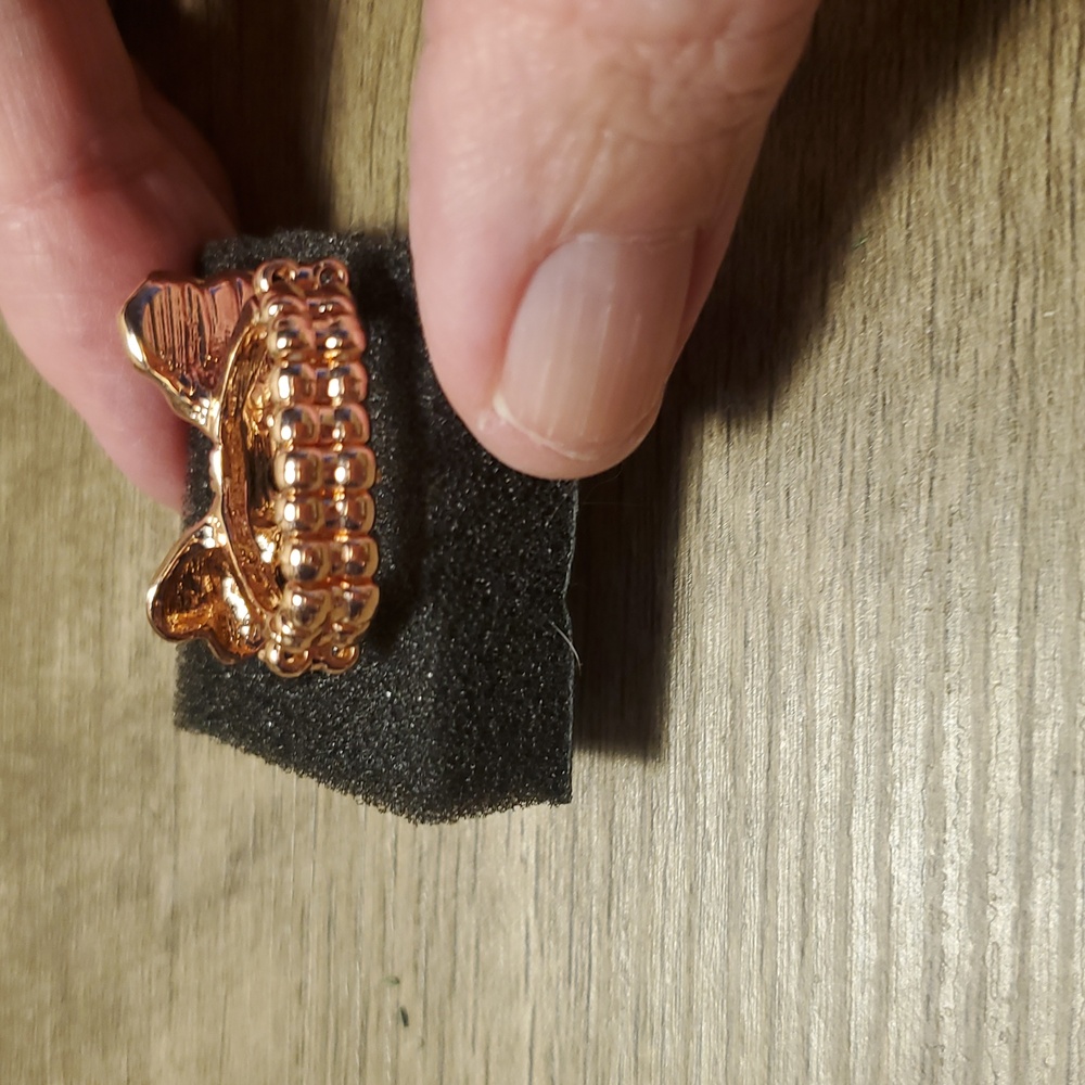 Paparazzi Ring Pink Rose Gold Tone - Picture 2 of 3
